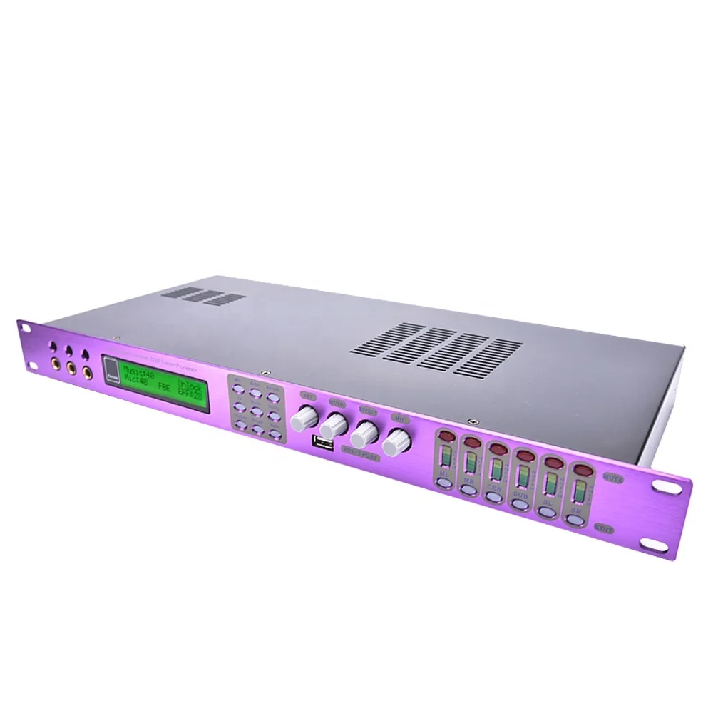 Голос и аудио профессиональный DSP X6 караоке цифровой процессор