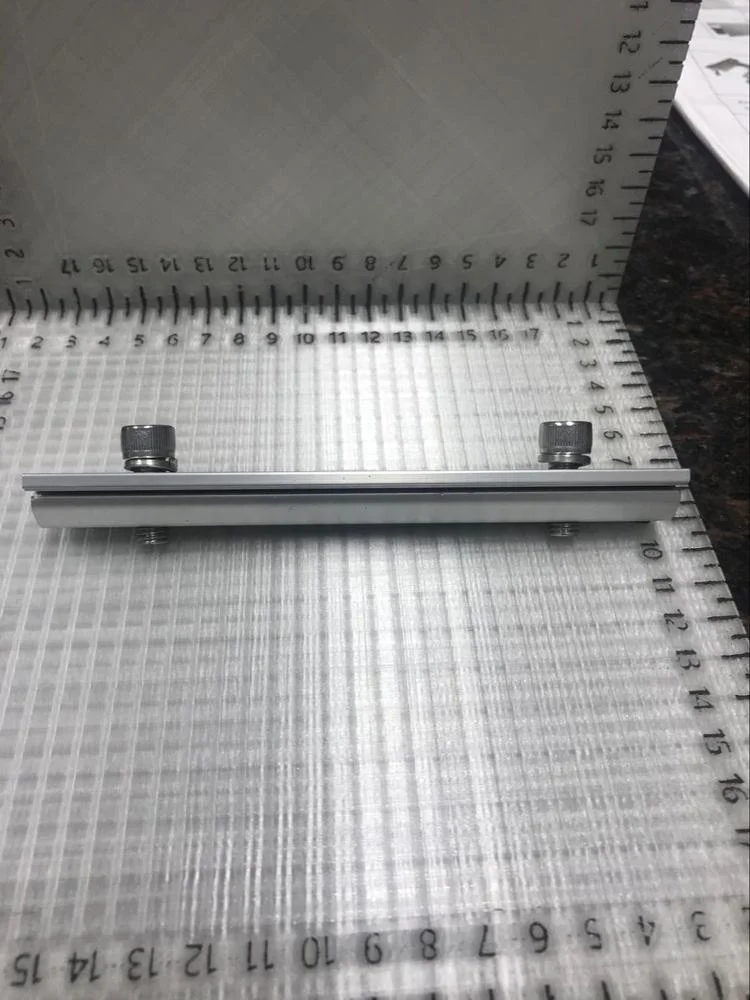 Wholesale  Aluminum Solar Rail Connector Solar Rail Splice Joiner Kit Solar Structure Rail Connector