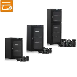 LCD Display Waterproof Humidity Control cd dvd Storage Cabinet