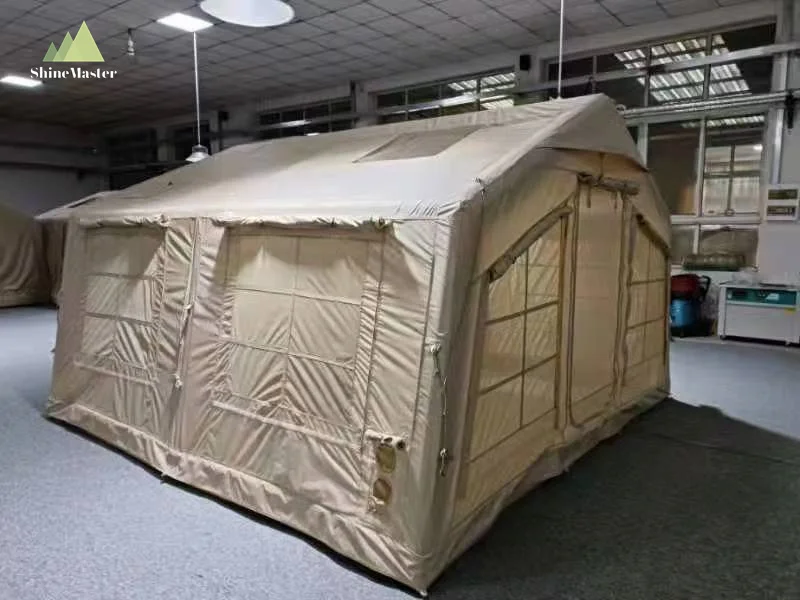 ShineMastere Middle East Arabian Desert Luft zelt Lieferanten Aufblasbares Camping Outdoor Zelt Wasserdichtes aufblasbares Zelt