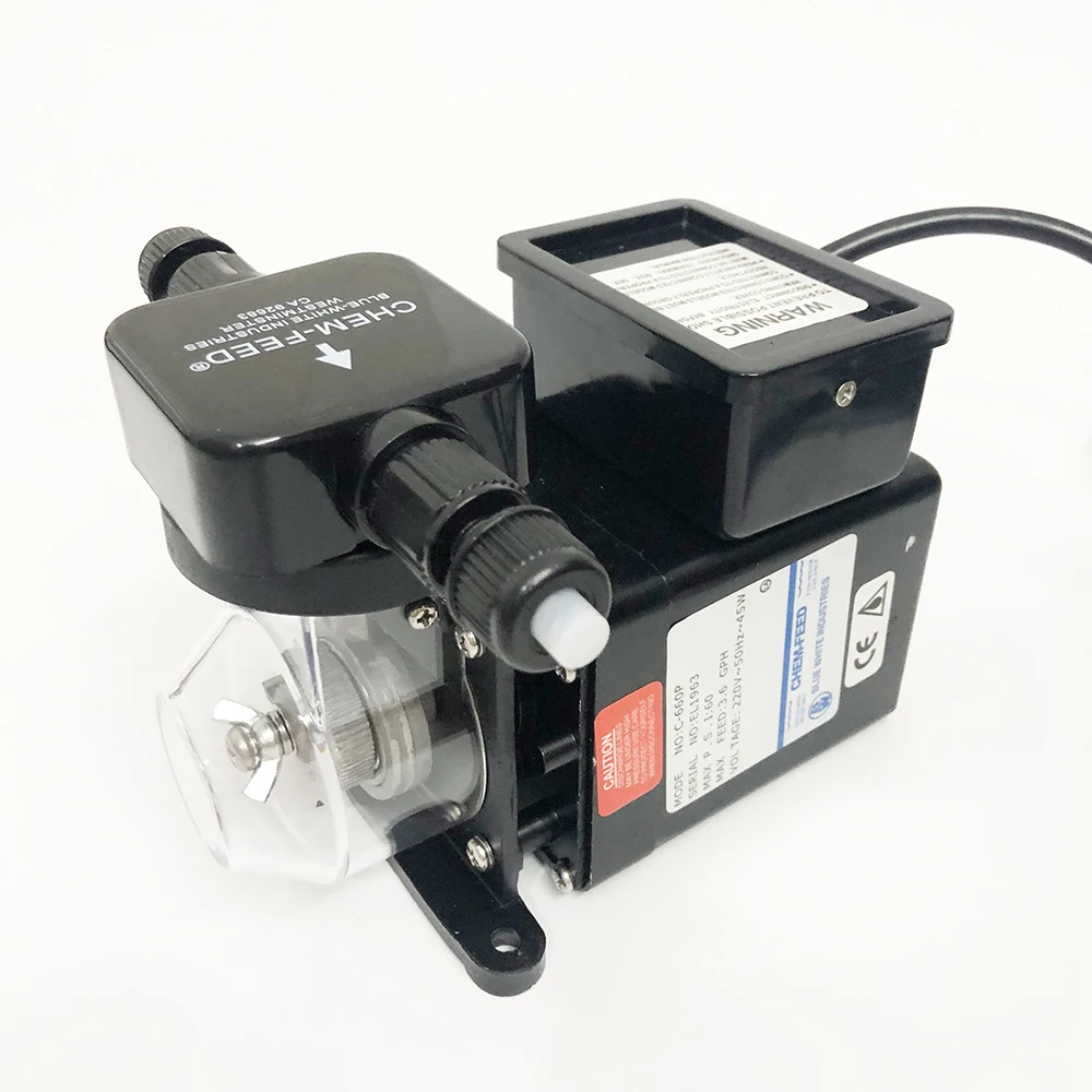 C-660P BLUE WHITE Automatic Chemical Dosing Pump For Swimming Pool