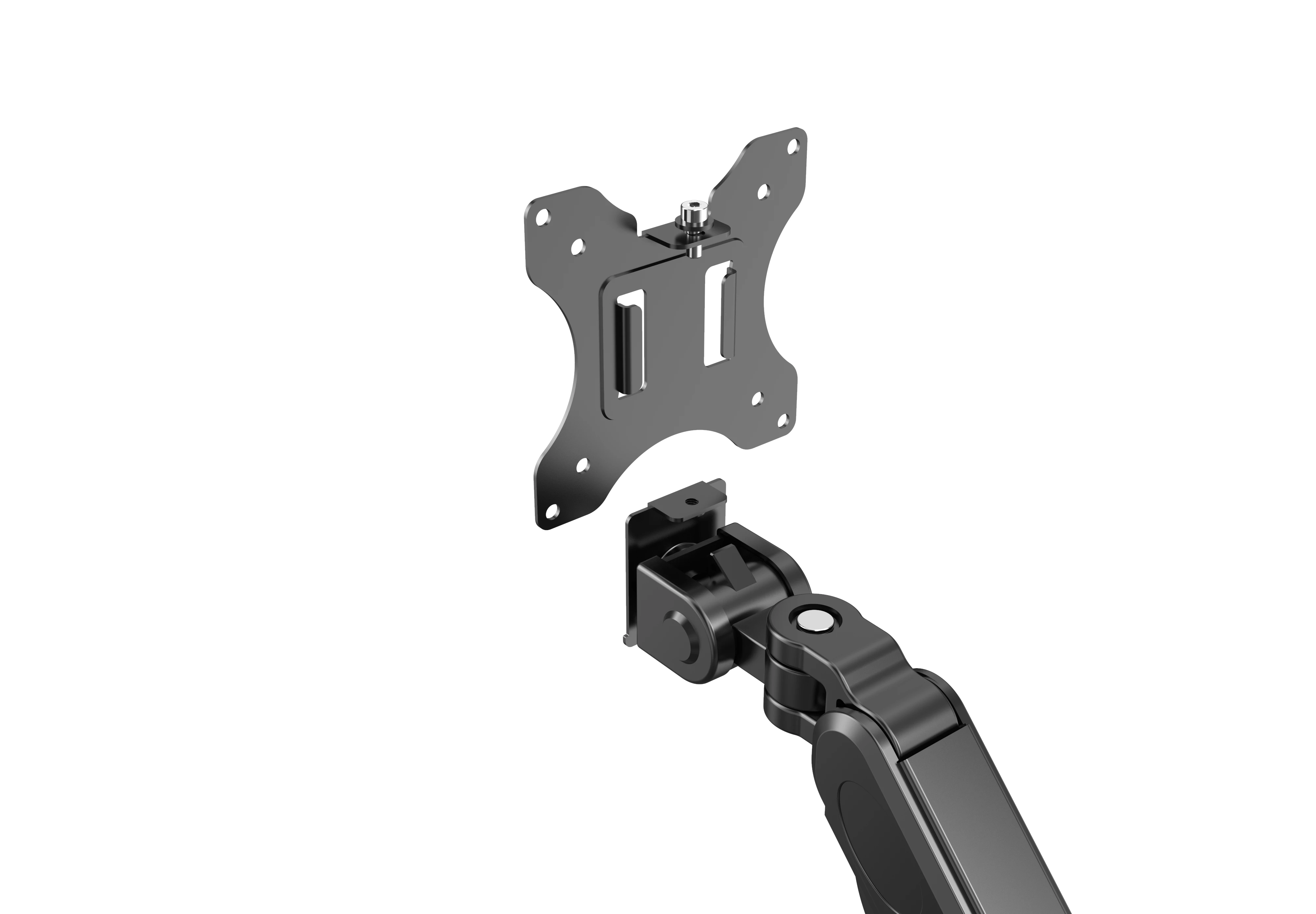 New Adjustable Monitor Desk Mount For Cable Management To 32inch