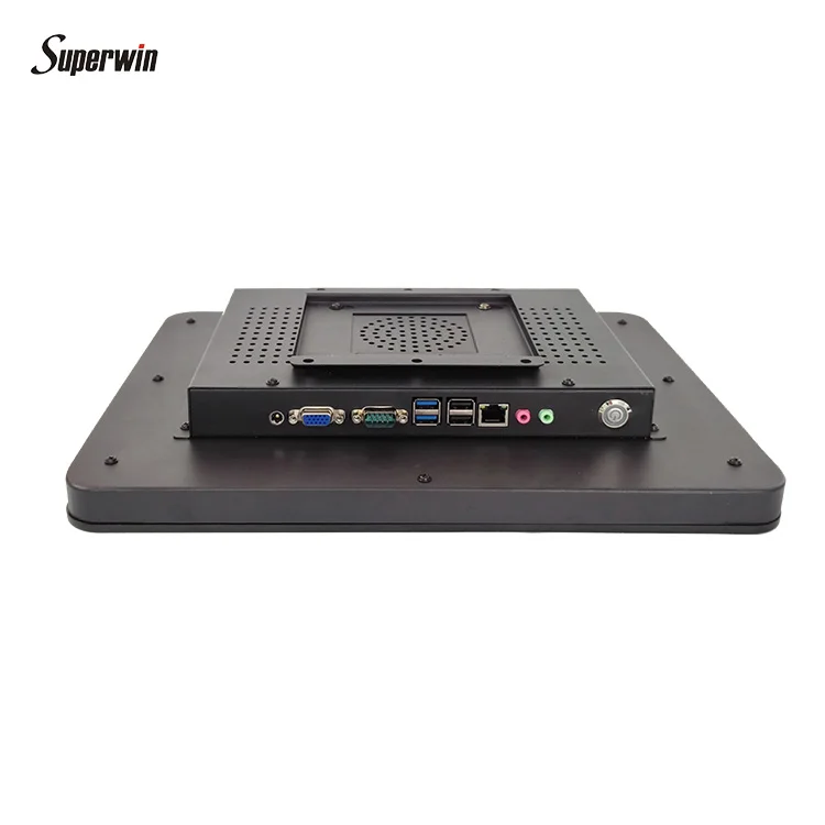 All in one pos windows touch 15.1 Inch wall mount Kitchen  pos systems for coffee shop