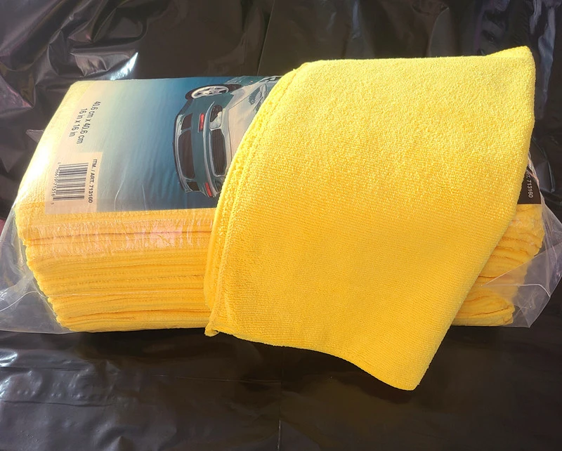 ZZhome All-Purpose Streak Free Cleaning Rags Super Absorbent Signature Car Drying Towel Ultra Plush Microfiber Towels