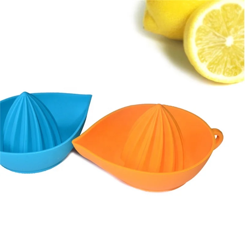 Creative Hand Press Silicone Kitchen Gadgets Portable Lemon Squeezer Best Manual Orange Lime Juicer Tool