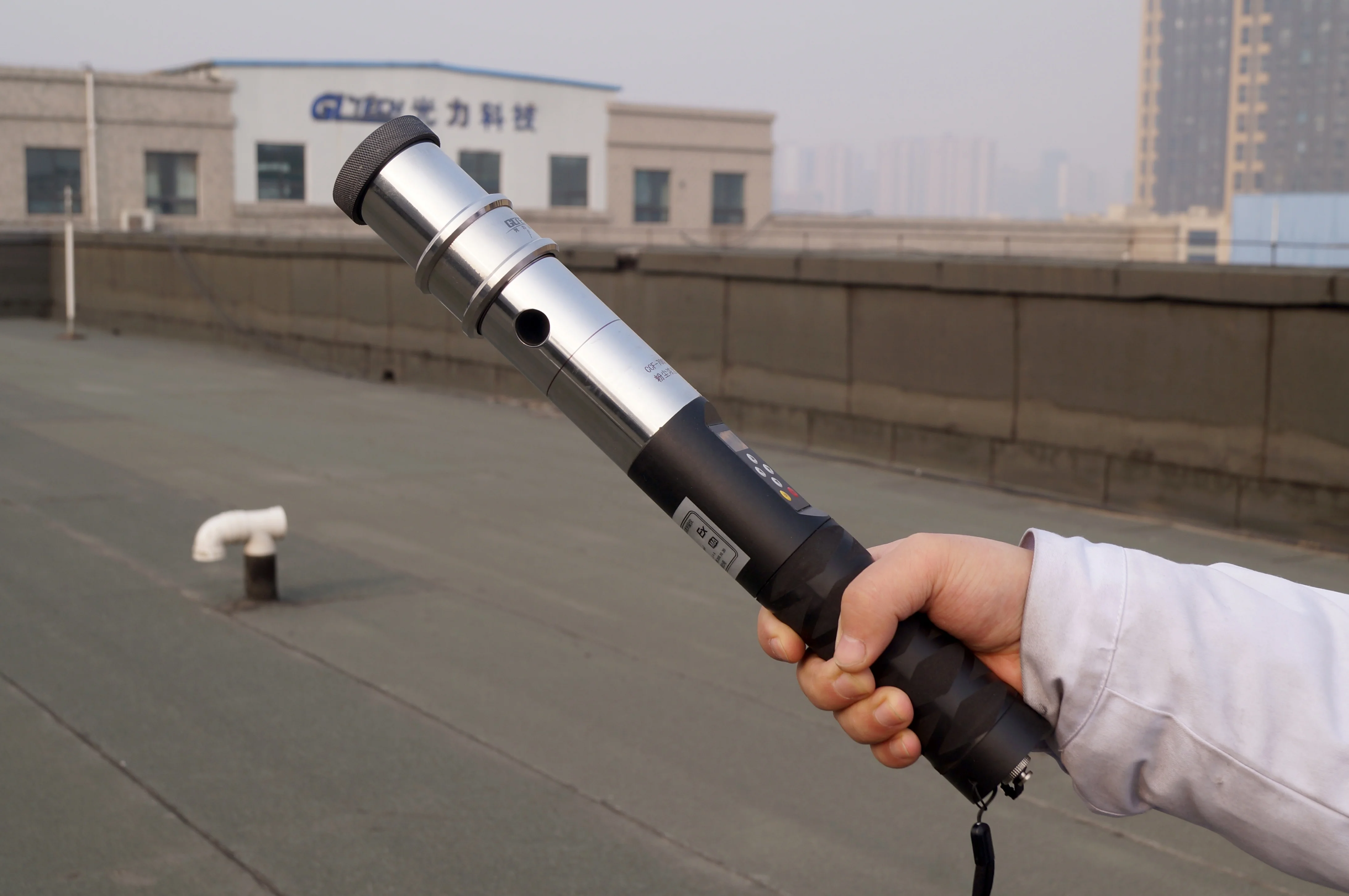 New Design Pollution Meter Particle Counter Air Quality Monitor Portable Monitor Sensor Dust Concentration Analyzer 0.01 Mg/m3