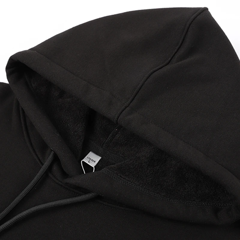 Высокое качество, бесплатный образец, Премиум хлопок, индивидуальный светоотражающий принт, Мужская Американская Одежда, удобный однотонный пуловер, мужская Толстовка