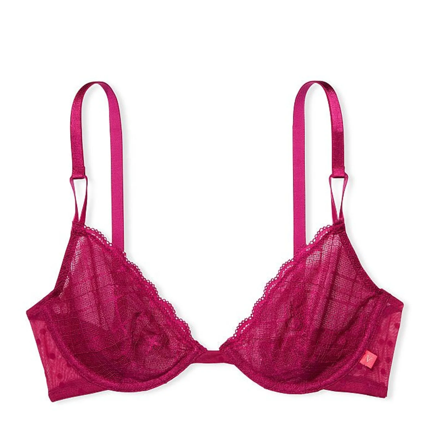 Custom Lingerie Manufacturer Women Lace Bra Underwear No Padding Sexy Transparent Mesh Bra