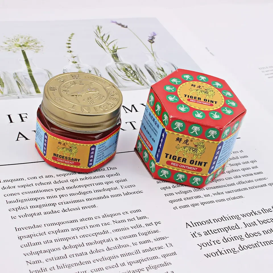 Pain relief for rheumatoid arthritis natural herbal 12pcs/box sturgeon tiger ointment