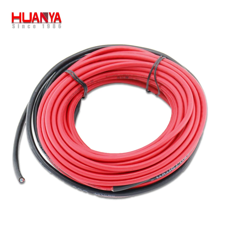 Underfloor heating cable twins conductor 17w/m