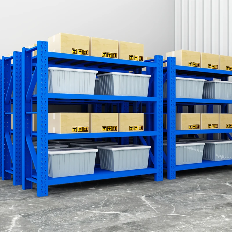 Competitive Price Iron Storage Shelves Meat Display Supermarket Rack