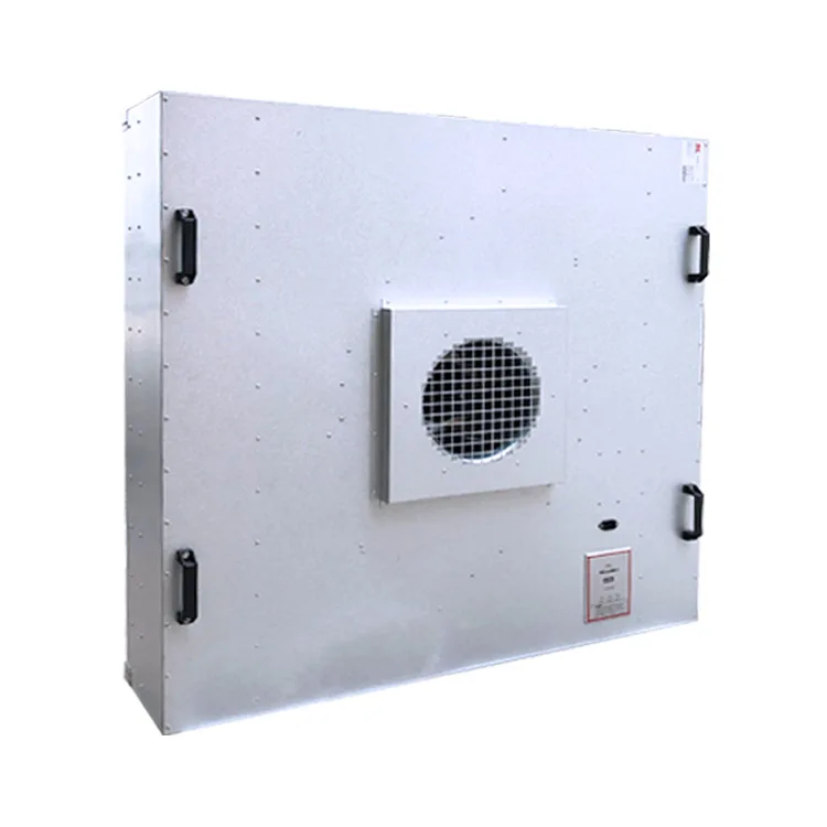 
Chinese Design Fan Filter Unit H13 H14 HEPA Filter Manufacturer Industrial FFU Supplier With CE For Clean Room Ceiling 