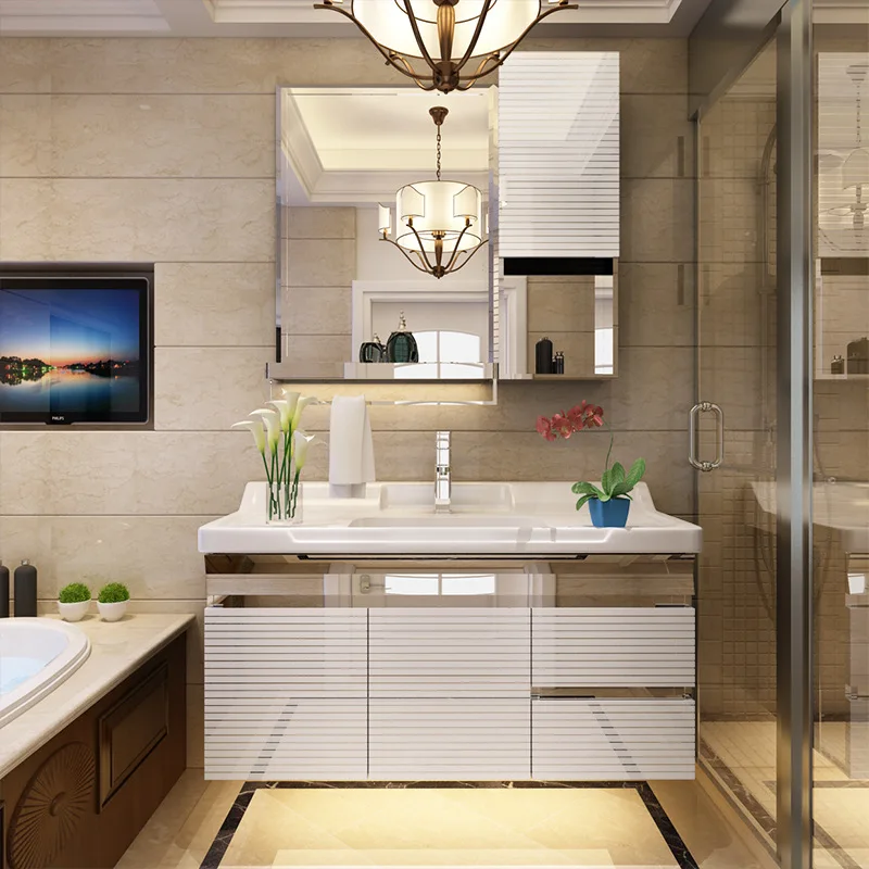 
Waterproof Sink Cabinet Bathroom Vanity single 