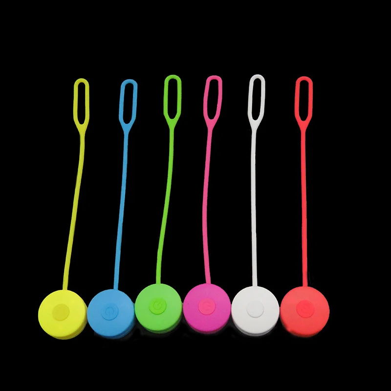 Night Sport Running Cycling Backpack Safety Warning Led Silicone Bag Light