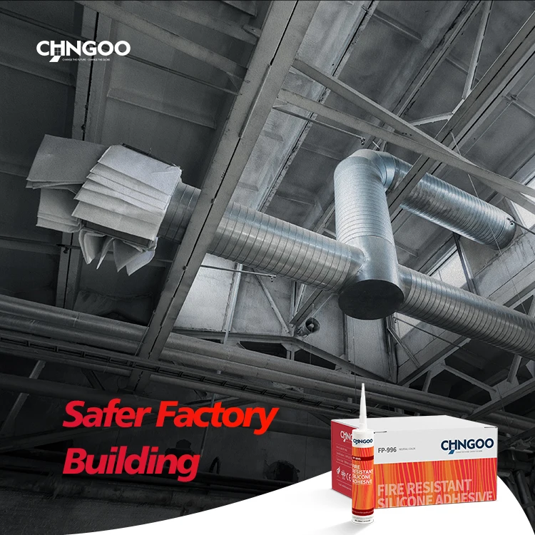 CHNGOO Factory direct sales Fire Resistance Silicone Adhesives for open fire fireplace