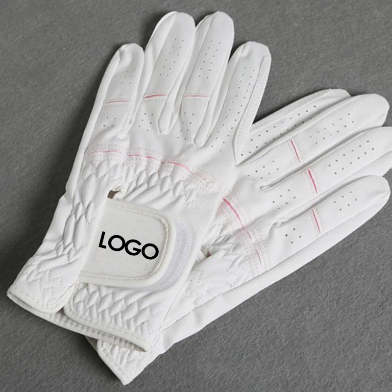 Cabrera Hand Ballsgolfing pattern Custom Logo Personalized Printed Woman Women Ladies Golf Glove with Ball