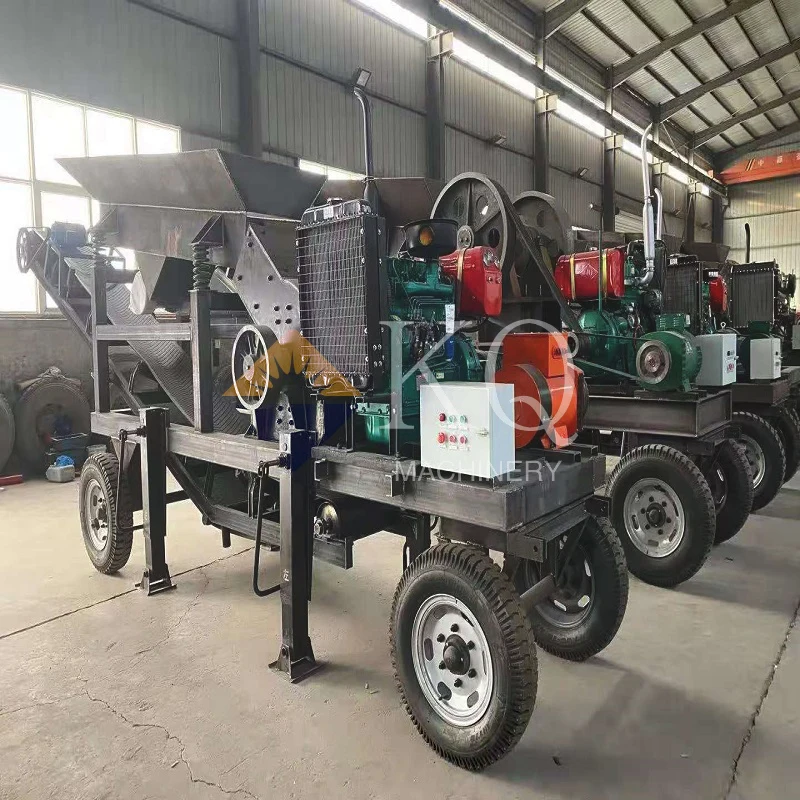 Hot Sale Low Price Gravel Gold Ore Quarry Sand Making Machine Mobile Hammer Crusher
