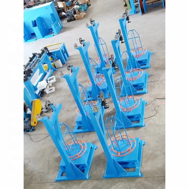 Coil type steel wire pay-off for steel wire armoring production line