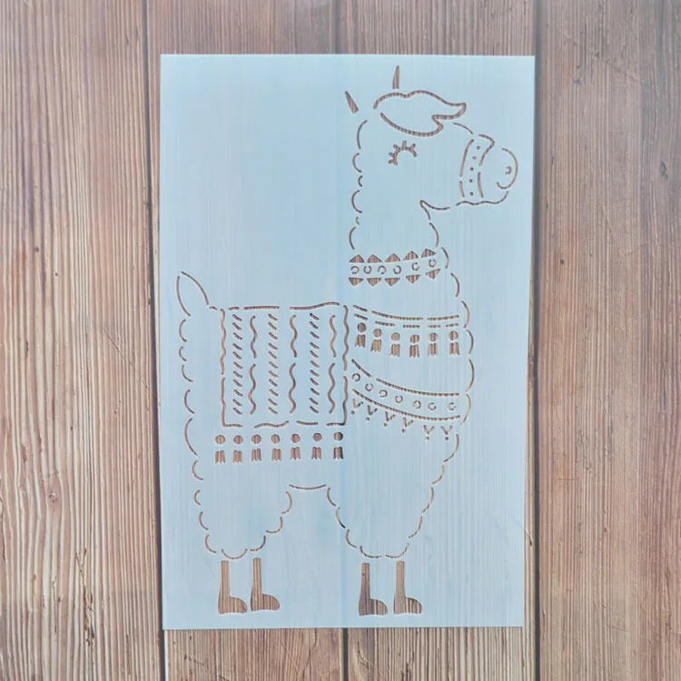 High Quality Customized Design Plastic Stencil For Scrapbooking