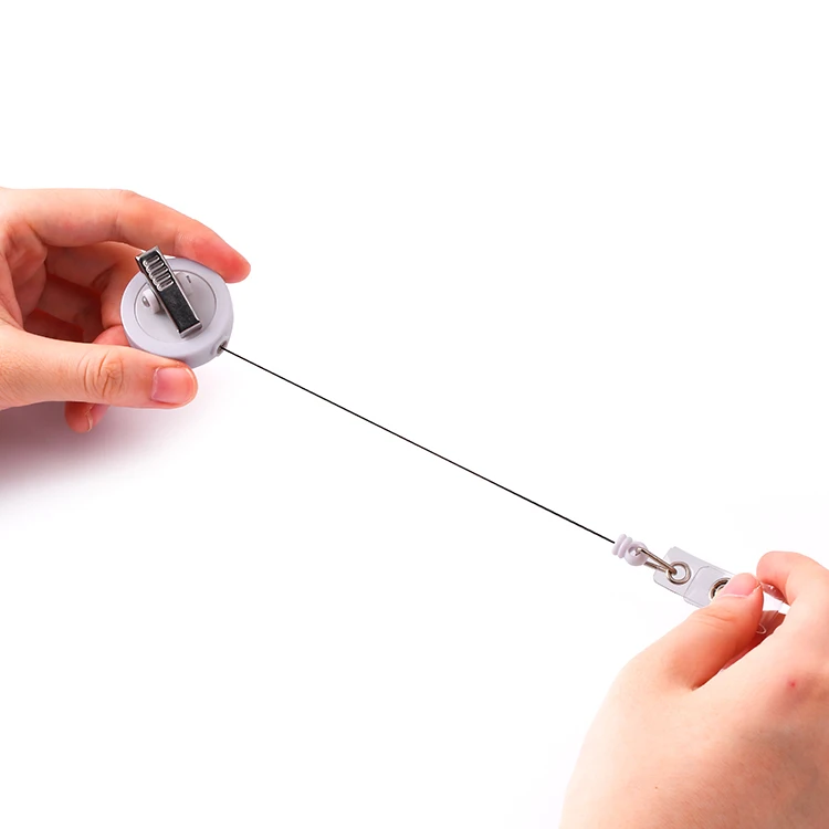 
retractable badge reel custom nurse badge reel with hook 