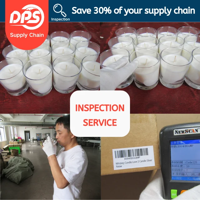 Reliable Whiskey Candle Quality Control and Inspection Services in China for Importers