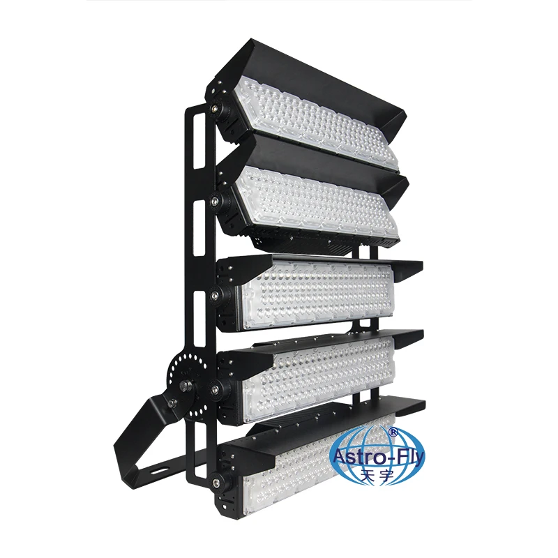 
1000W IK08 IP65 80Ra 170lm/W 1200W 1500W Rotatable LED Sports Light Waterproof 2021 New Cheap LED Stadium Light 