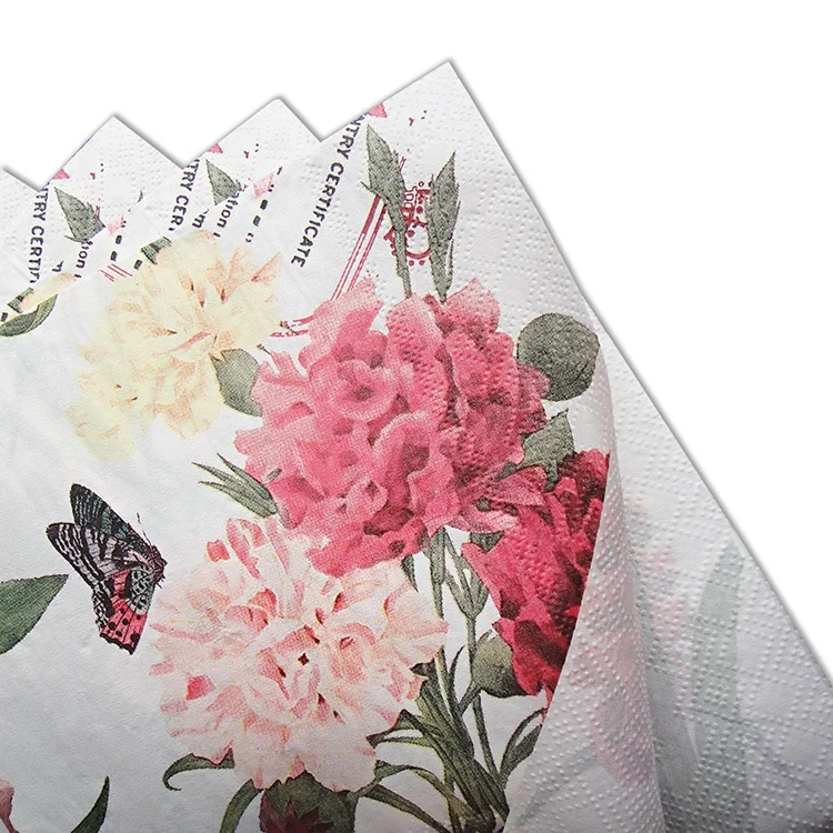 Color paper napkin 2PLY wedding decorative paper napkins