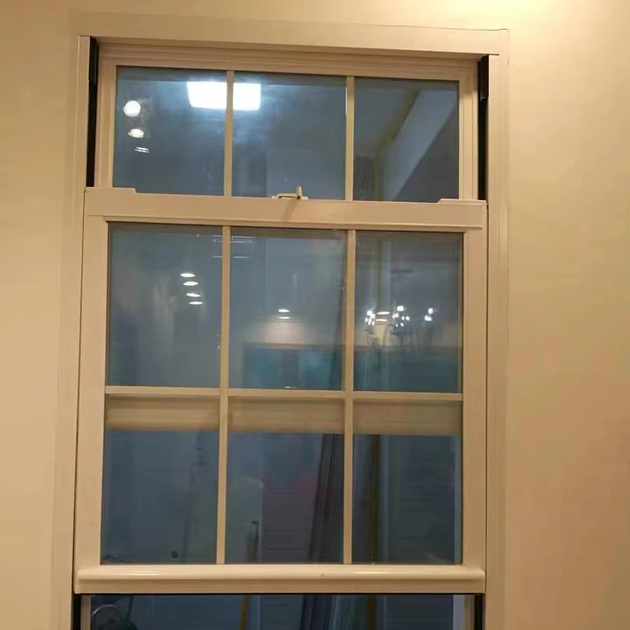 KDSBuilding Prairie Grid Sound Proof Windows Single Double Hung Window