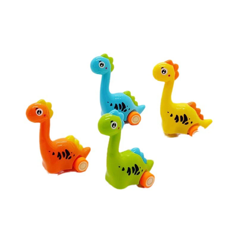 Wholesale Children Kids Mini Friction Toy Cute Mini Cartoon Dinosaur Inertia Car Toys