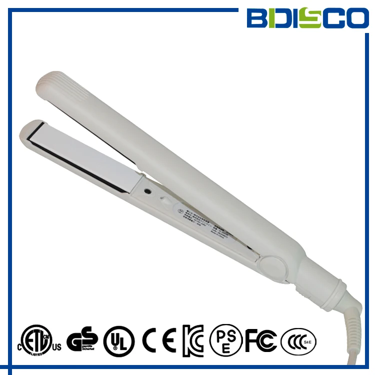 2023 best-selling high-quality PTC fast heating two in one hair straightener and curler LED display negative ion hair straighten