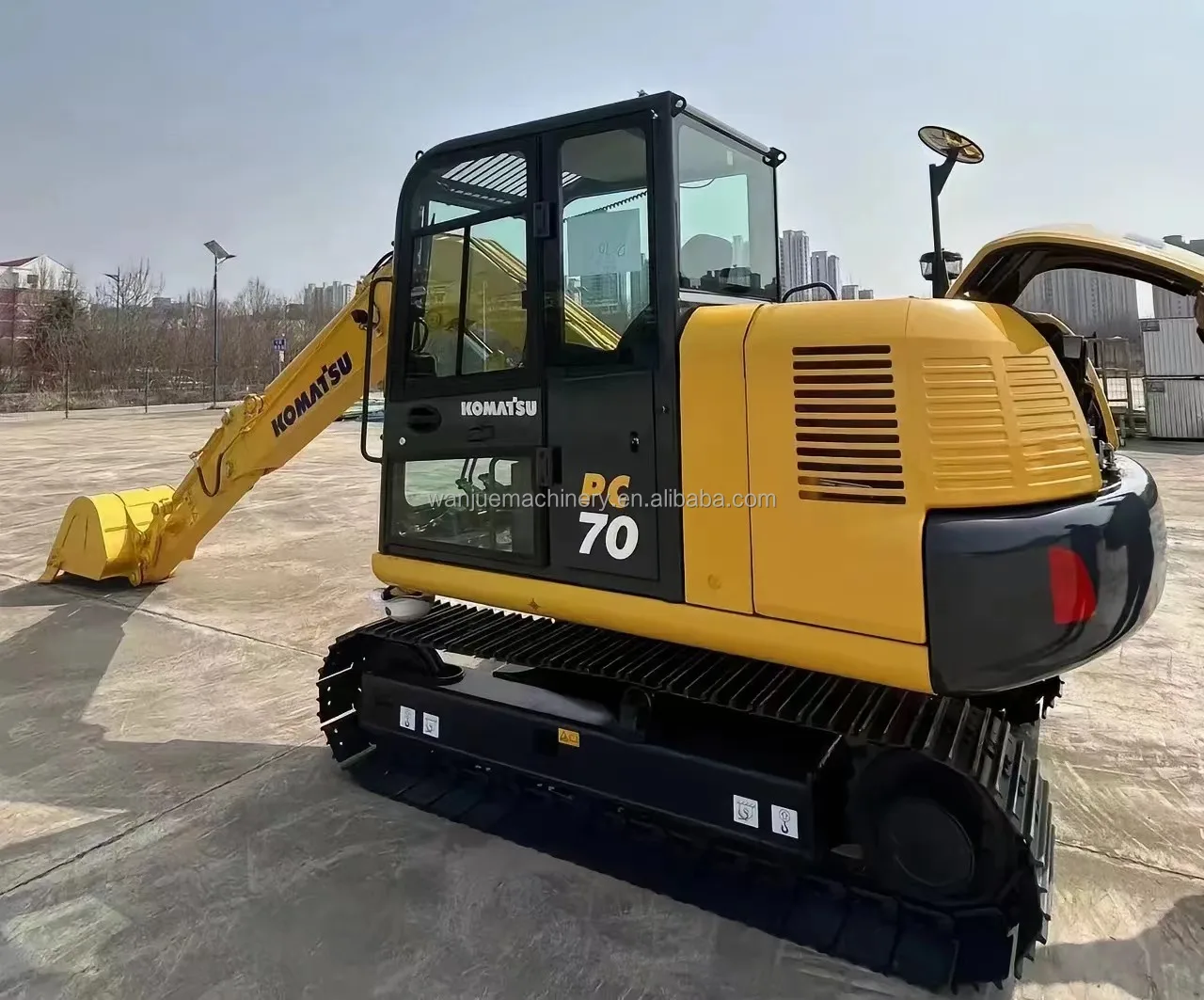 Высококачественный PC70LC-11MO мини-экскаватор Komatsu 7 тонн гусеничный тип японского происхождения с сердечником бестселлер