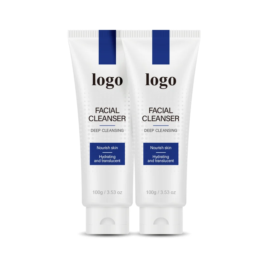 100% Natural Gentle Organic Facial Cleanser Private Label Face Wash Gel Compound Essential Oil Wholesale