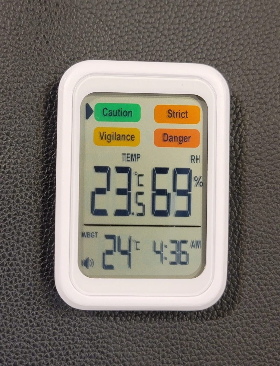 Factory Digital Thermometer wholesale HS01 Heat stroke meter with WBGT , Digital Heat stroke meter with temperature and Humidity