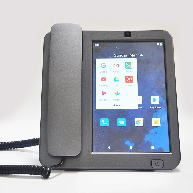 NEW 8 inch 4G VOLTE SIM Card Fixed Wireless Desktop Phone WiFi Hotspot Android 10 smart video Fixed Wireless Telephone