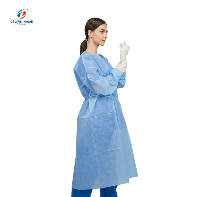 Disposable SMS non woven surgical gown manufacturer