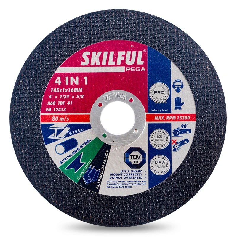 High Quality Wholesale Abrasive Tools For Skilful Series 105*1*16mm cutting Disc
