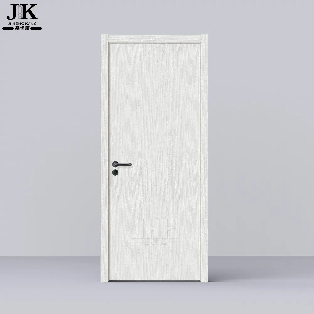 JHK-017 деревянная дверь Lipping Bi-fold белая грунтовка дверные ручки