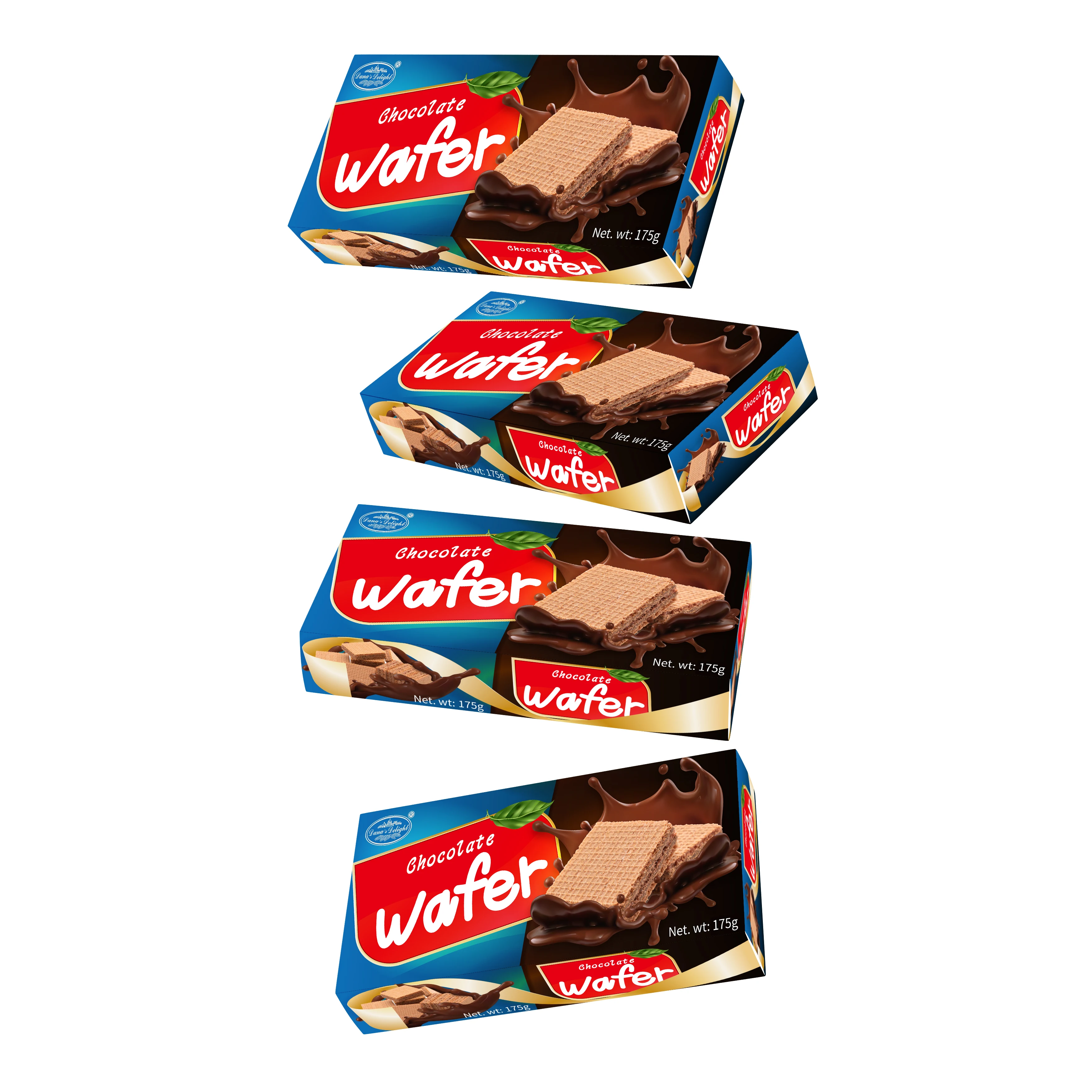 OEM Premium Quality Wholesale Biscuits and Cookies Chocolate Coated Wafers