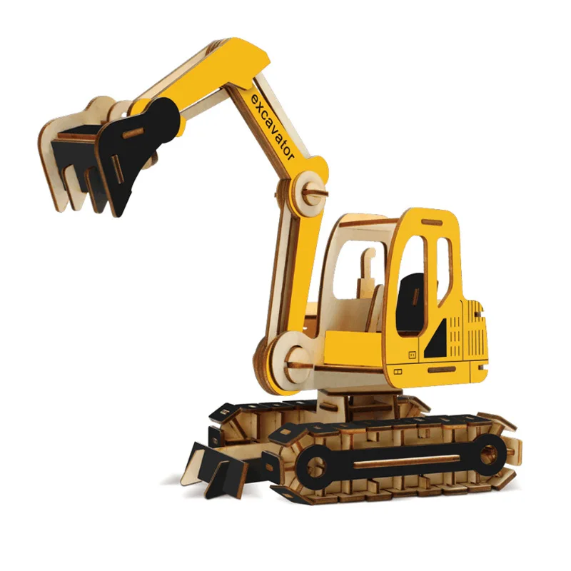 Factory wholesale intellectual brain puzzle 3D simulation model manual assembly building blocks and decorative toys