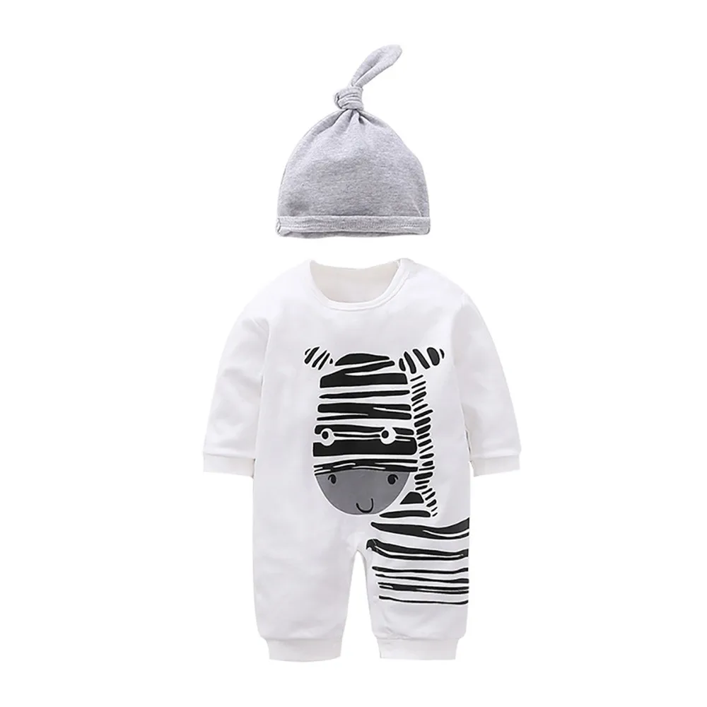 
Mudkingdom Wholesale Comfortable Hot Sale Knitted Hat Cute Baby Boy/Girl Romper Jumpsuit 