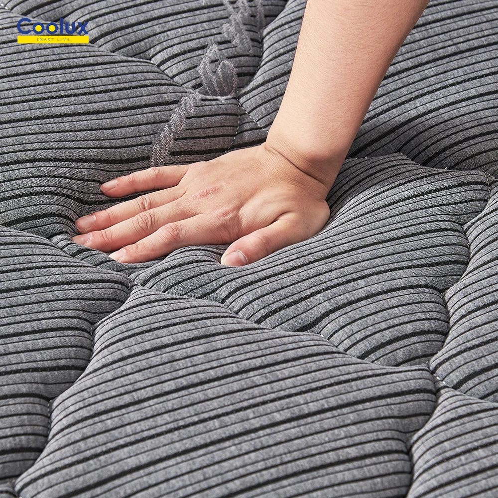 Top Fashion 12 Orthopedic In A Box Pillow Latex Memory Foam Without Spring 14 Inch Thick Queen Size Mattress