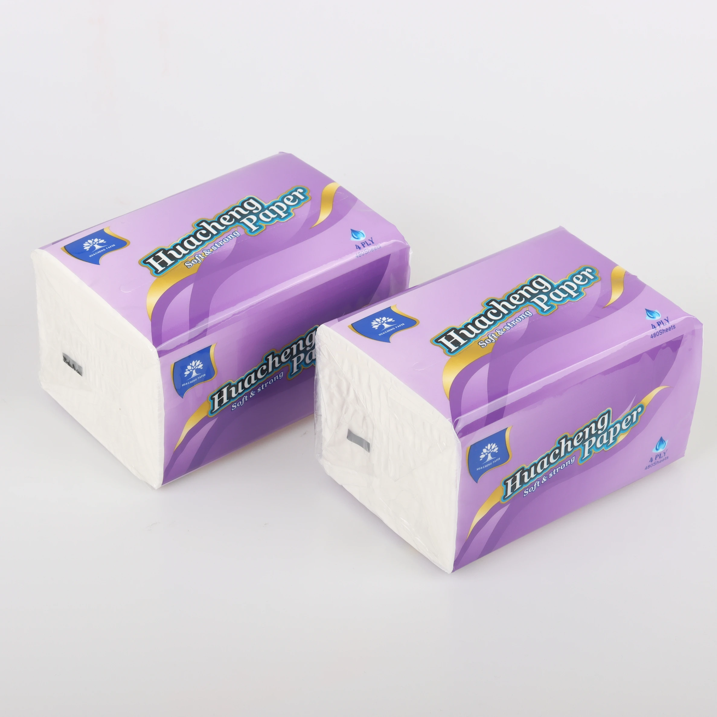 Fashion Professional Soft Pack Facial Paper Custom Printed Tissue Paper 3 Ply, Plastic-Free, Eco-Friendly, Super Soft