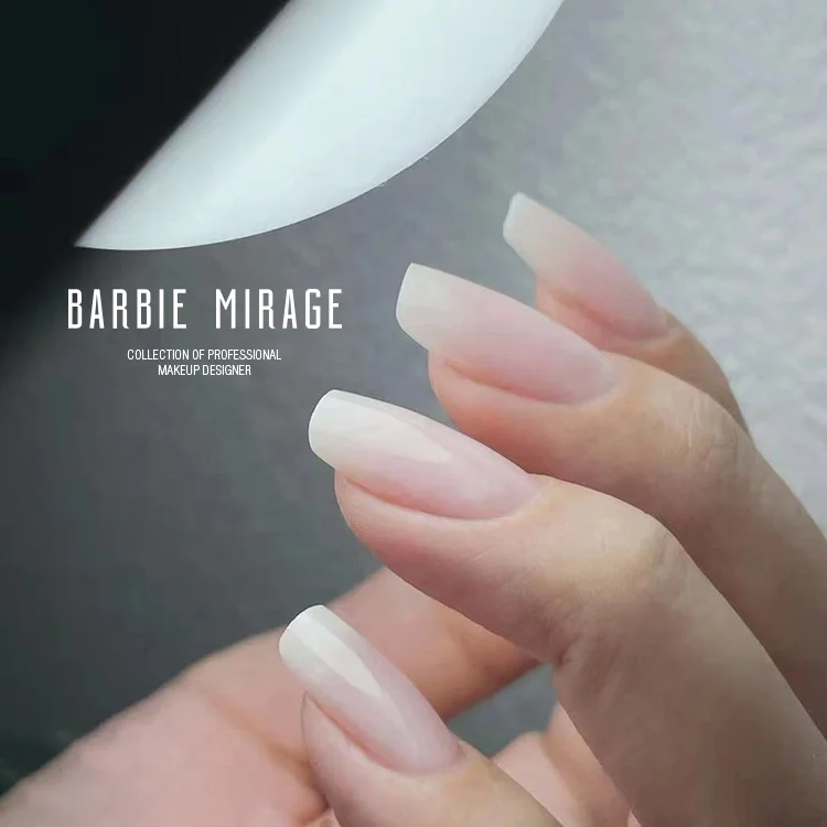 Barbiemirage 40g УФ мягкий гелеобразный чехол для строителей Профессиональный гель наращивания ногтей