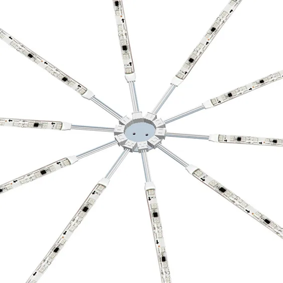 Christmas Home Table Decoration Fireworks Starburst Multi Color Decorative Led Light With Remote And App control