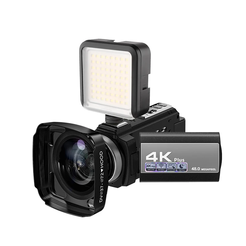 Видеокамеры высокого разрешения с защитой от тряски 4K профессиональная цифровая камера высоким разрешением и