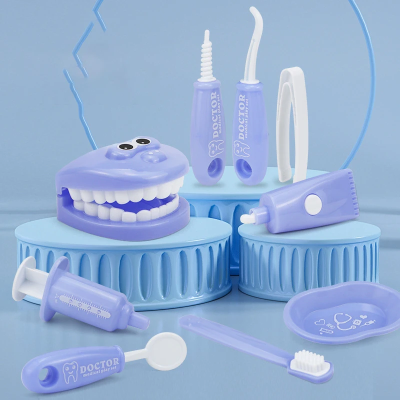 Educational Kids Pretend Play Set Doctor Toys Hospital Nurse Dentist Children Medical Kit Tool Set Toy