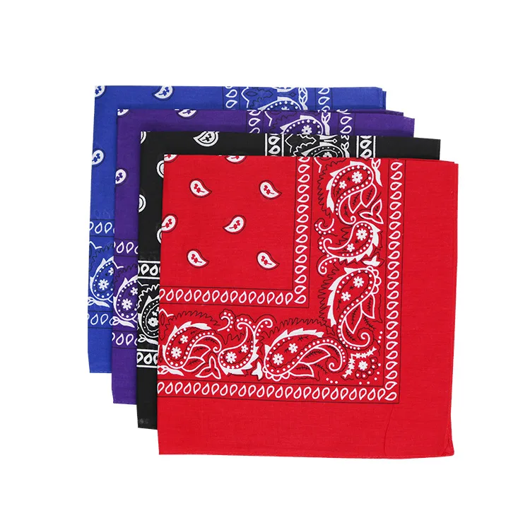 Custom Bandana Printed Logo Bandana Multifunctional Head Scarf Neck Gaiter Headband Ethnic Bandanas