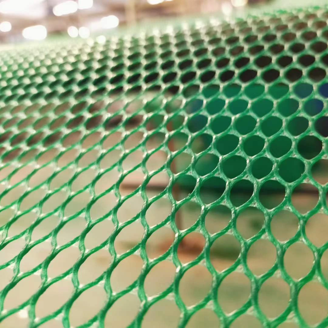 HDPE пластиковая плоская сетка газон для армирования защитная