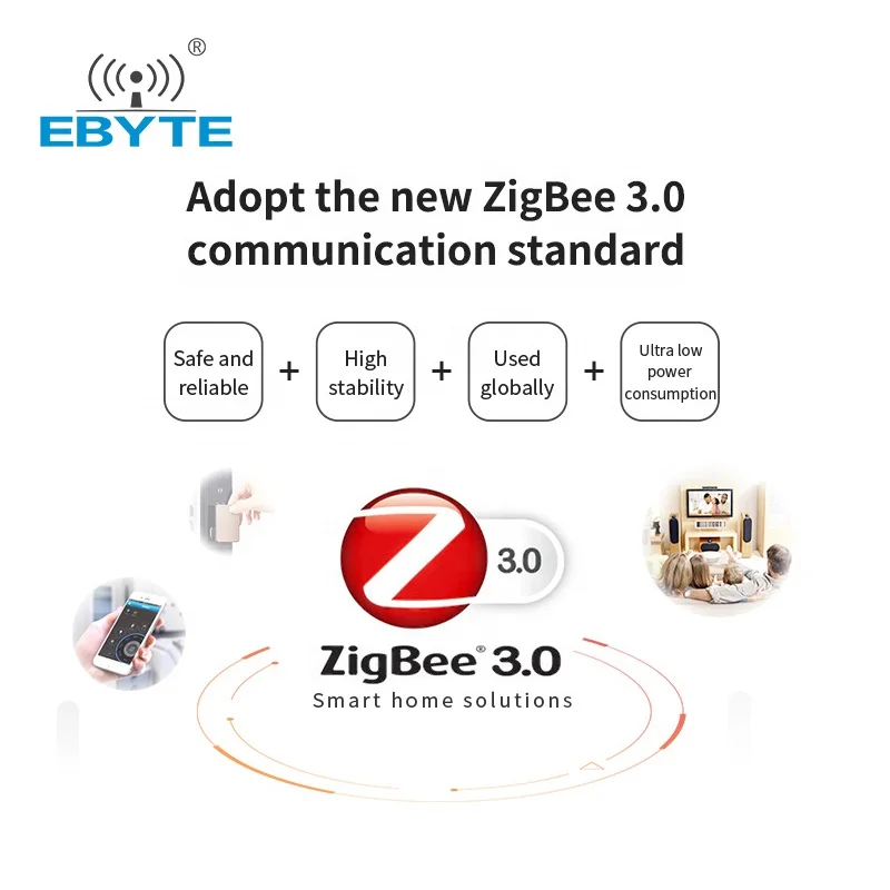 
Low consumption high stable zigbee 3.0 dimmer lowcost module E180-Z6907A TELINK TLSR 8269 zigbee module 