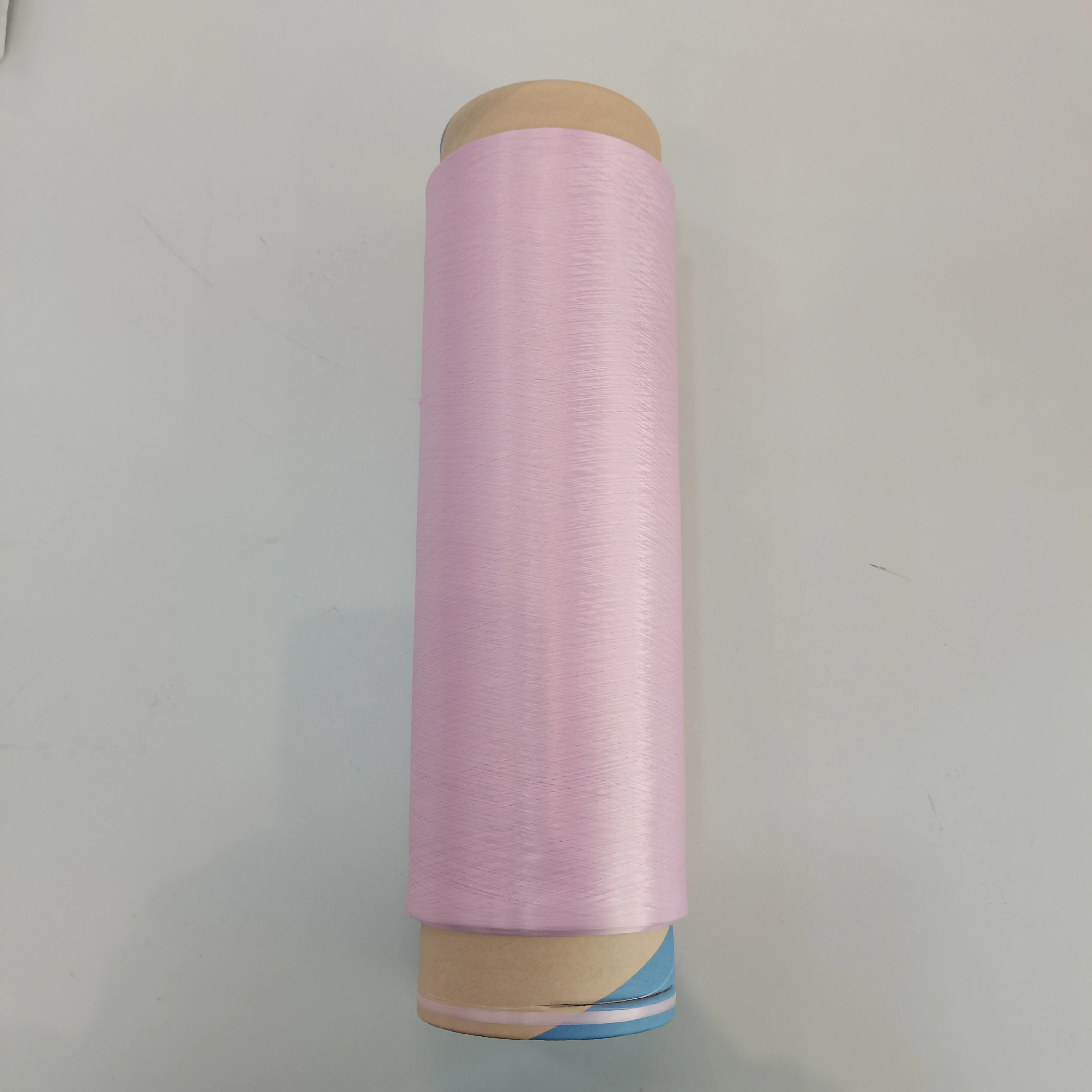 Dope Dyed Pink 805 70D/24F Textured Yarn Colored Nylon DTY High Tenacity Socks Raw Materials